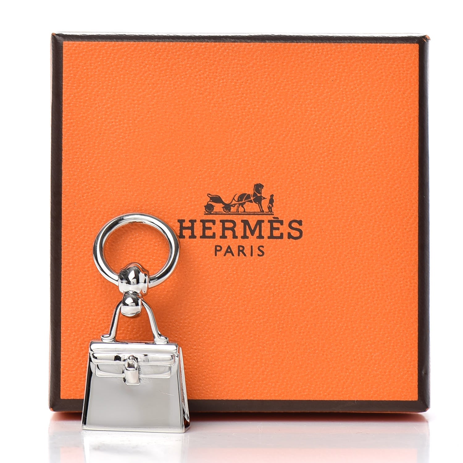 Hermes Palladium Mini Kelly Twilly Ring 4 of 4