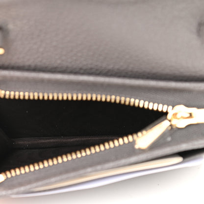 Gucci Grainy Calfskin Zumi Chain Card Case Wallet Dusty Grey 5 of 8