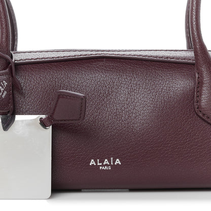 Alaia Shiny Goatskin Small Le Teckel Bag Rouge Grenat 8 of 11