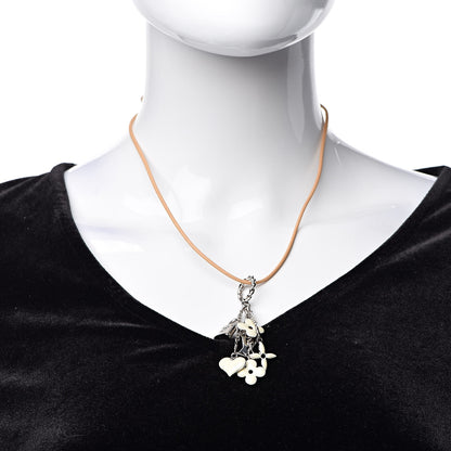 Louis Vuitton Sweet Monogram Pendant Necklace White 2 of 4