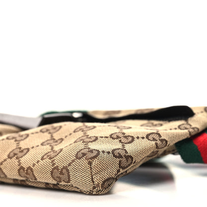 Gucci Monogram Web Belt Bag Dark Brown 10 of 10