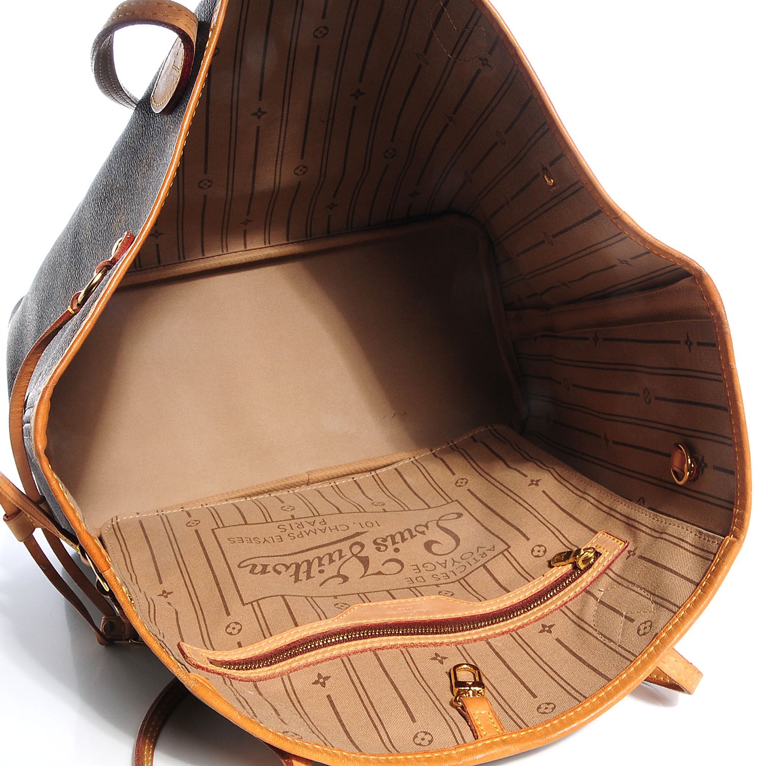 Louis Vuitton Monogram Neverfull MM 5 of 7