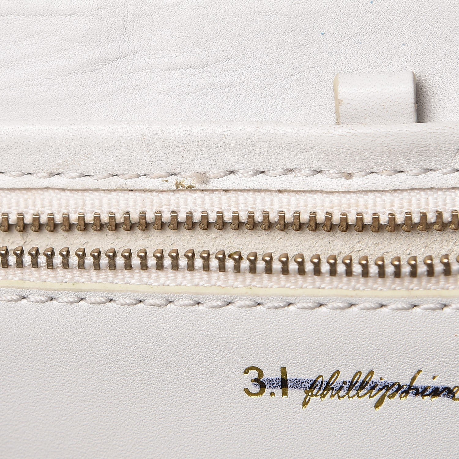 3.1 Phillip Lim 3.1 Calfskin Large Pashli Satchel White 8 of 23