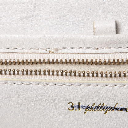 3.1 Phillip Lim 3.1 Calfskin Large Pashli Satchel White 8 of 23