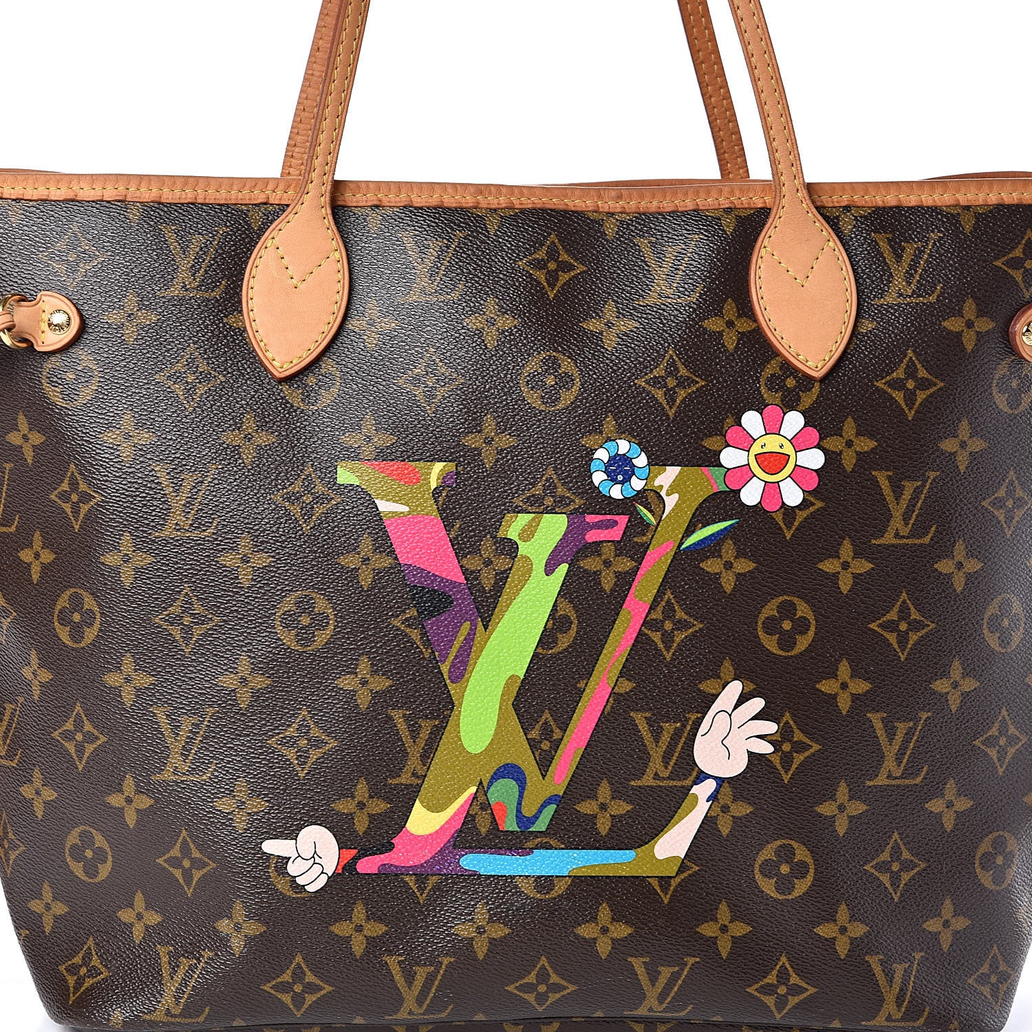 Louis Vuitton Monogram MOCA Neverfull MM 17 of 17