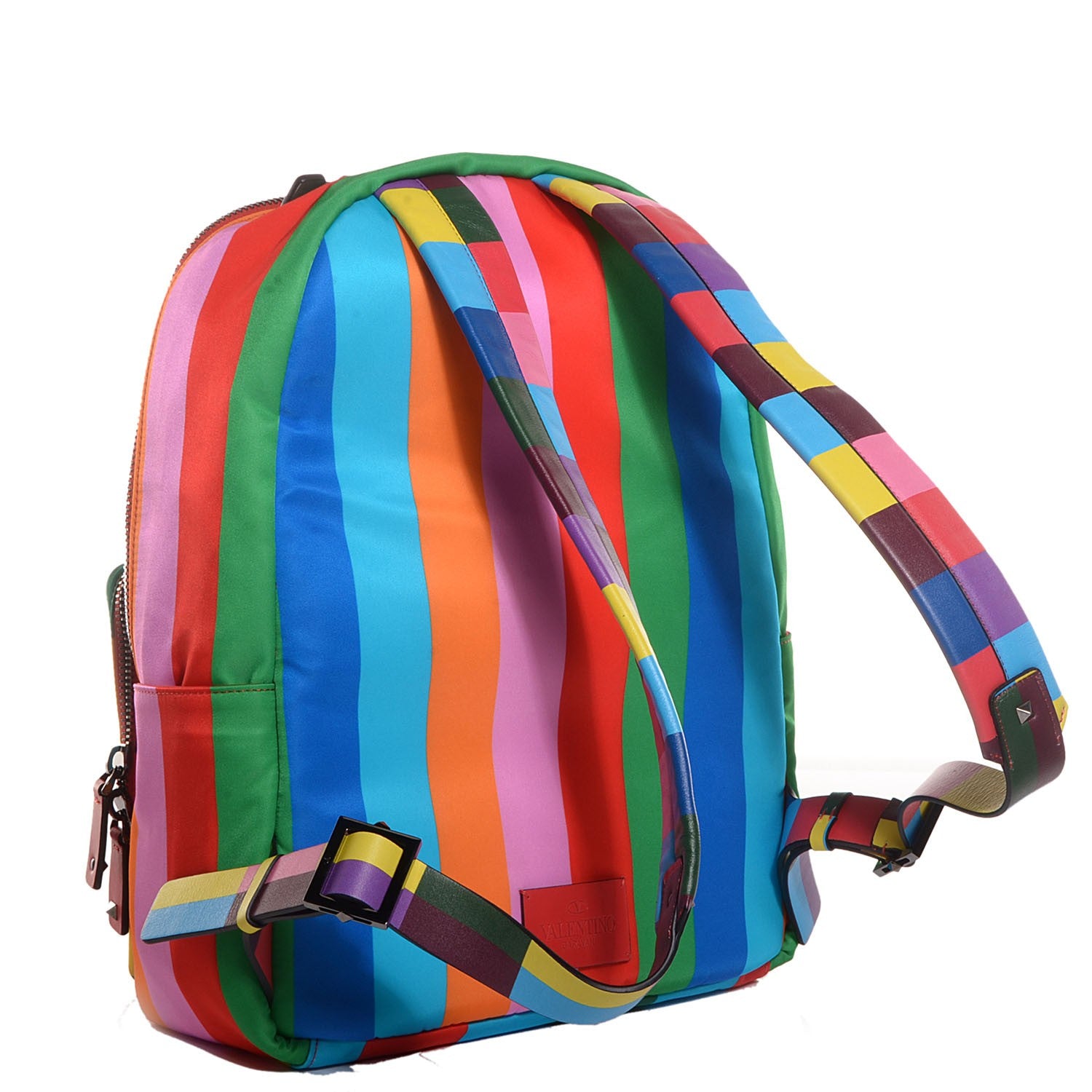Valentino Garavani Nylon 1973 Rockstud Backpack Multicolor 3 of 9