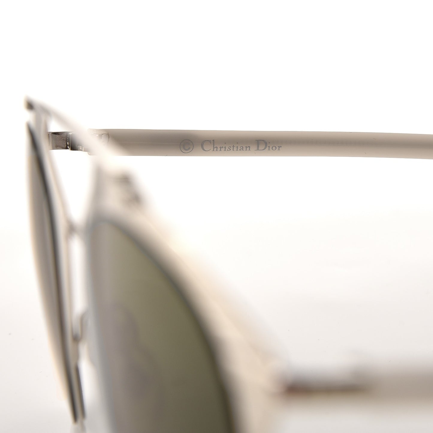 Reflected Sunglasses White