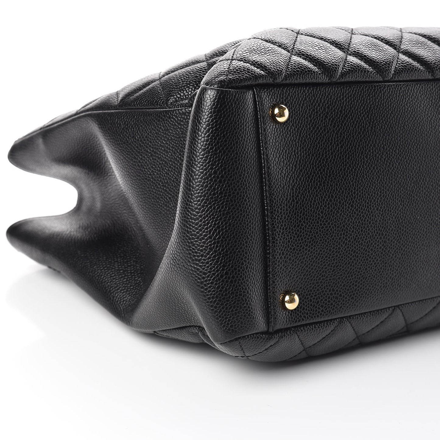Caviar Quilted XL Grand Shopping Tote GST Black