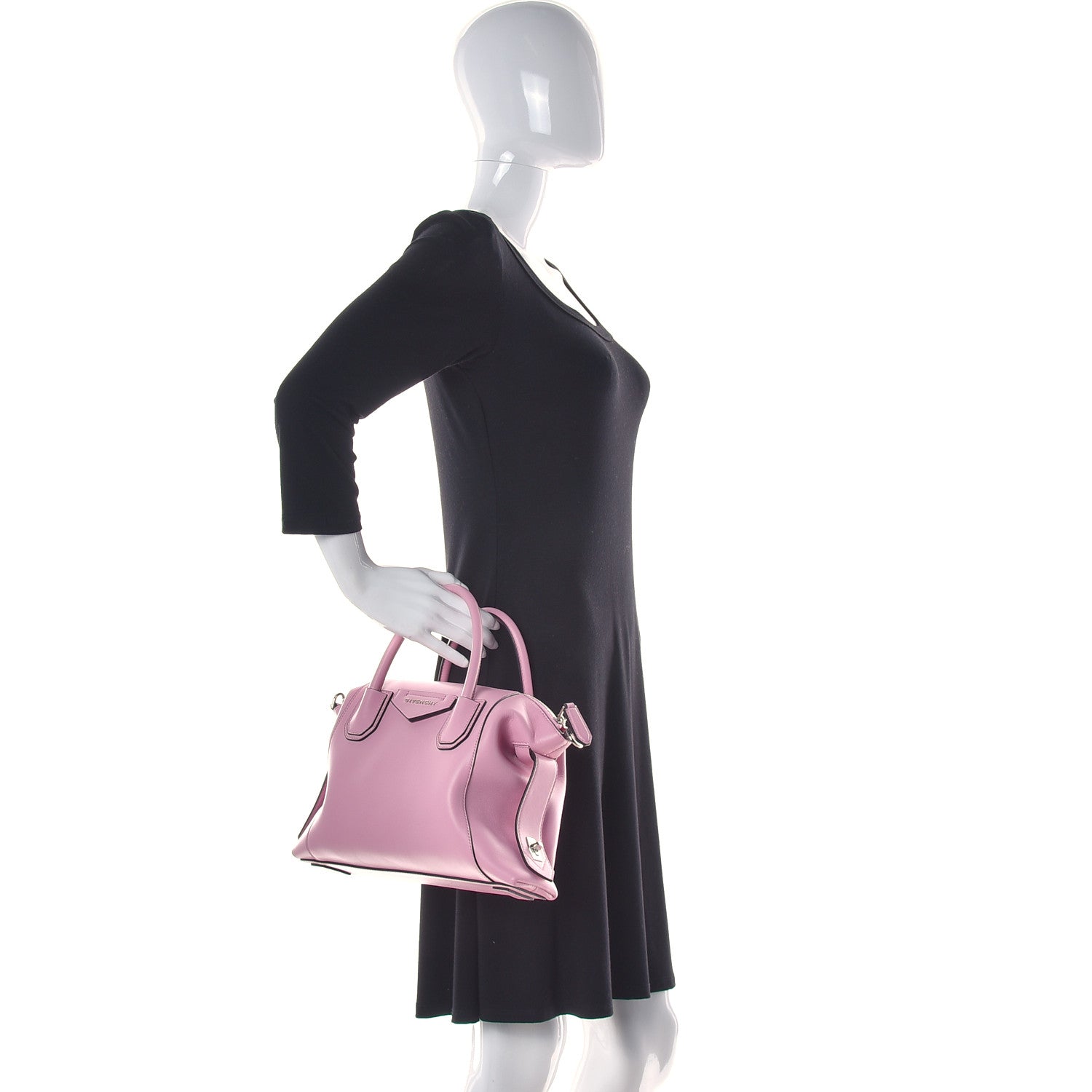 Givenchy Soft Calfskin Small Antigona Baby Pink 2 of 9