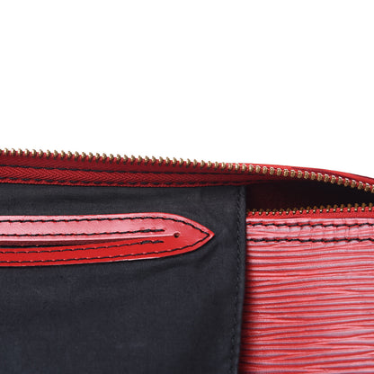 Louis Vuitton Epi Speedy 30 Castillan Red 15 of 15