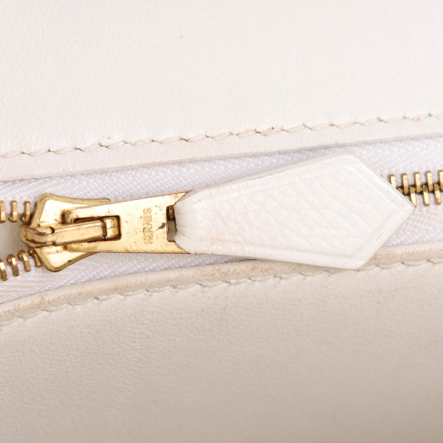 Epsom Birkin 30 White