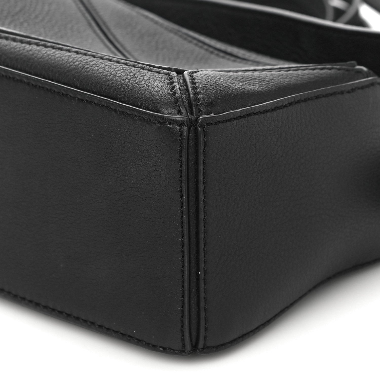 Loewe Calfskin Mini Puzzle Bag Black 9 of 10
