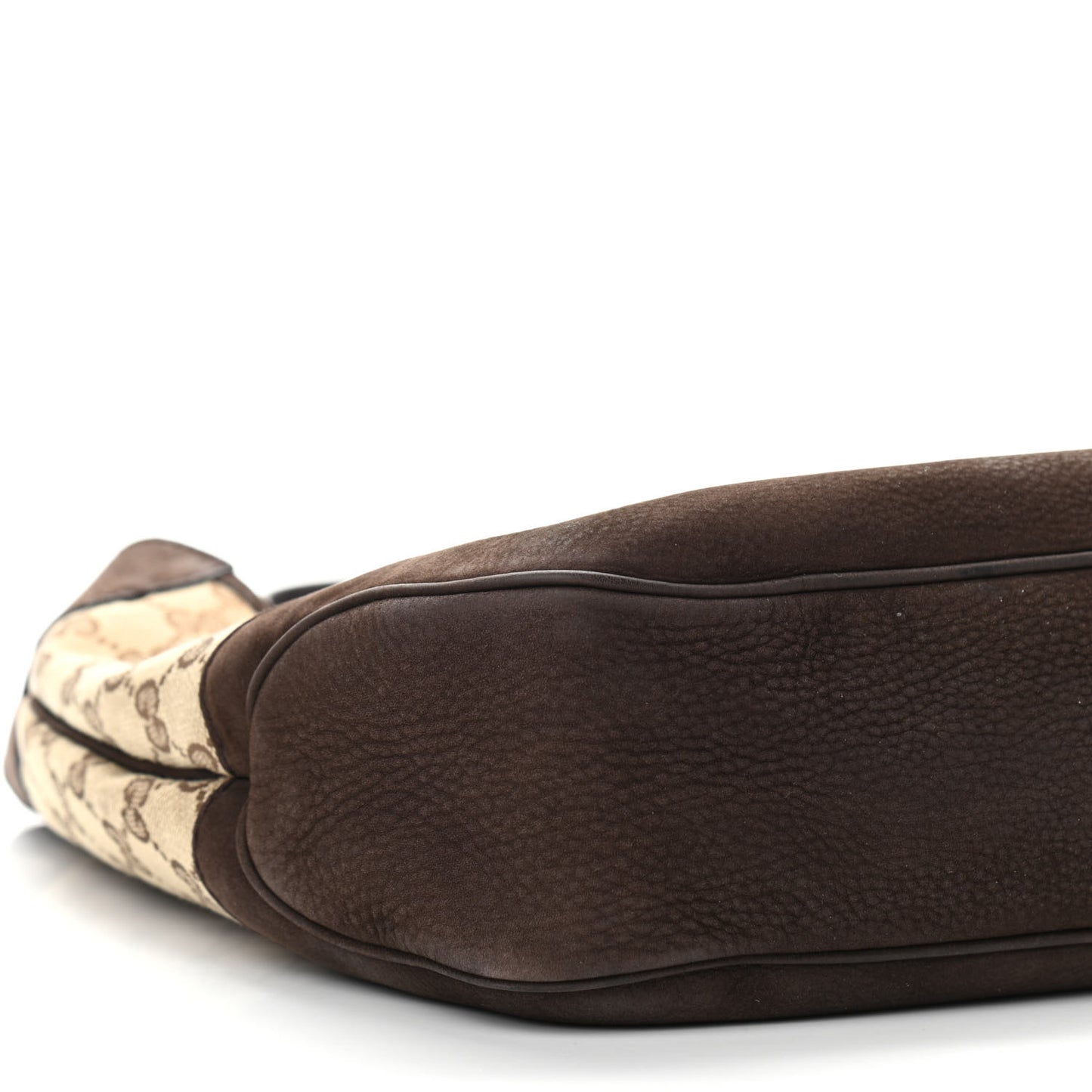 Monogram Web New Jackie Shoulder Bag Dark Brown