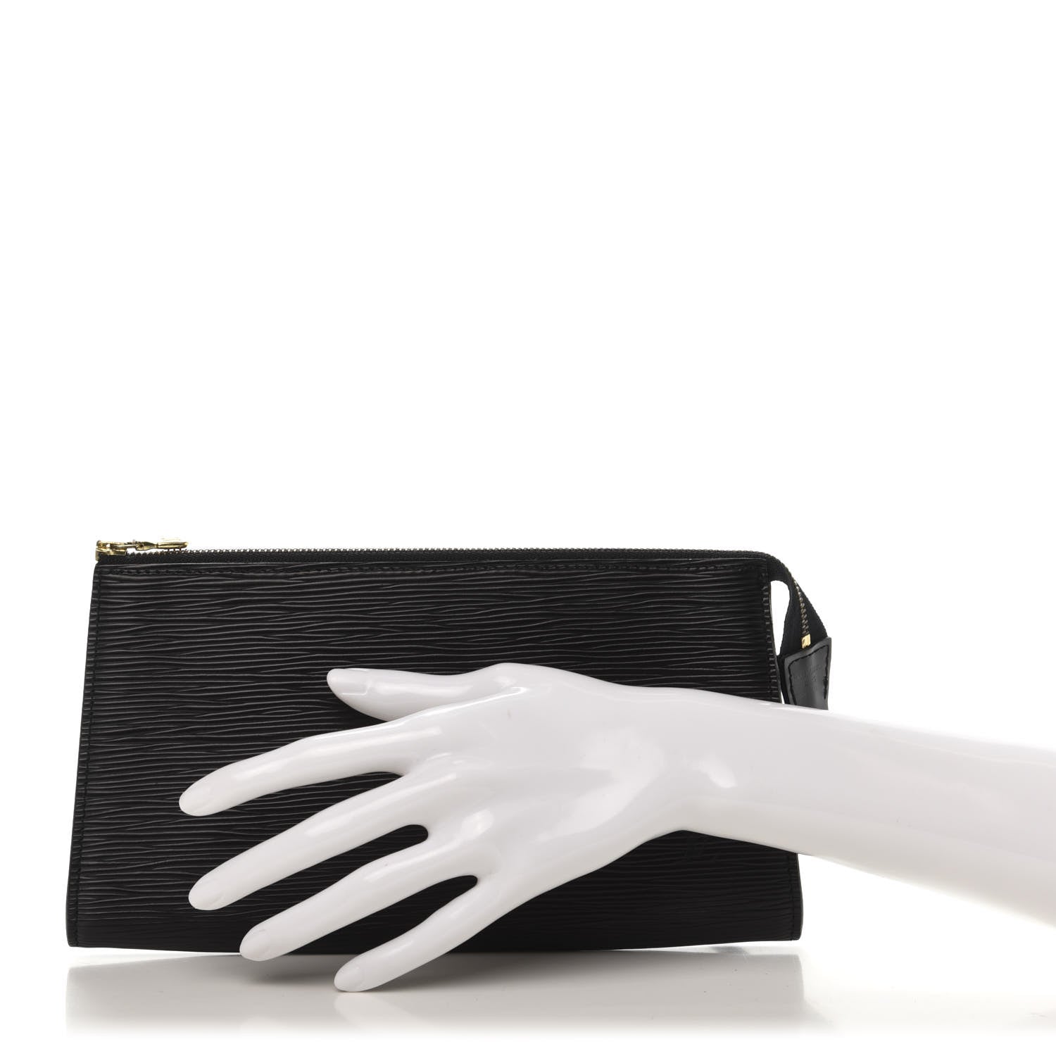 Louis Vuitton Epi Pochette Accessories 24 Black 2 of 12