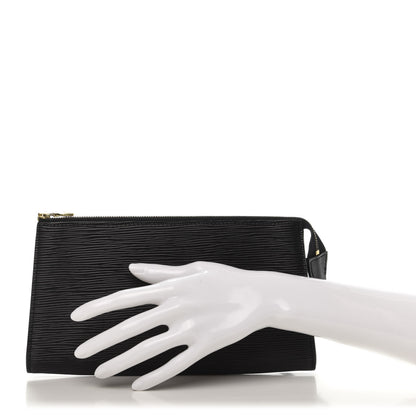 Louis Vuitton Epi Pochette Accessories 24 Black 2 of 12