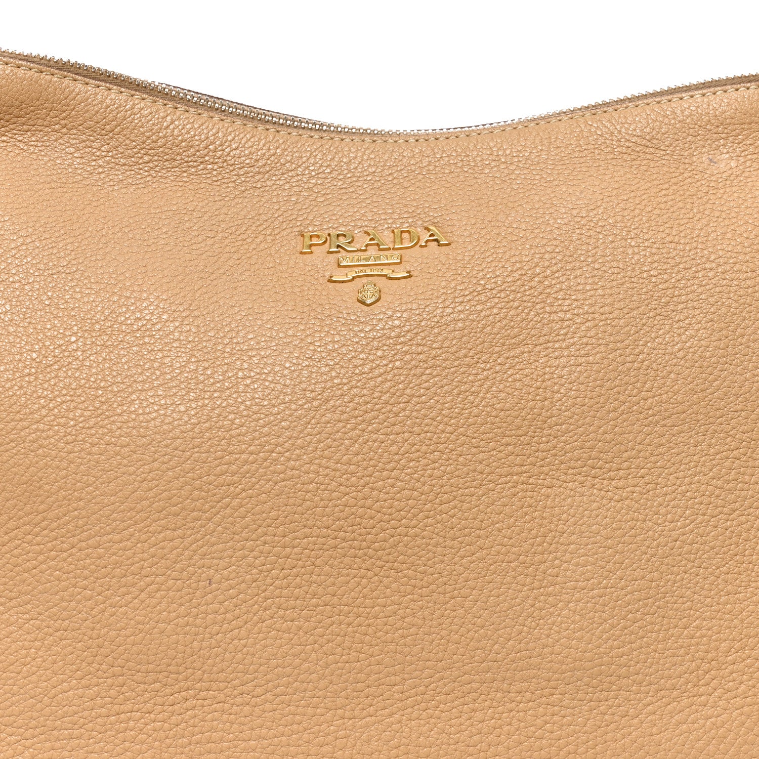 Prada Vitello Daino Hobo Sughero 6 of 8