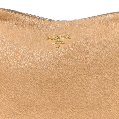 Prada Vitello Daino Hobo Sughero 6 of 8