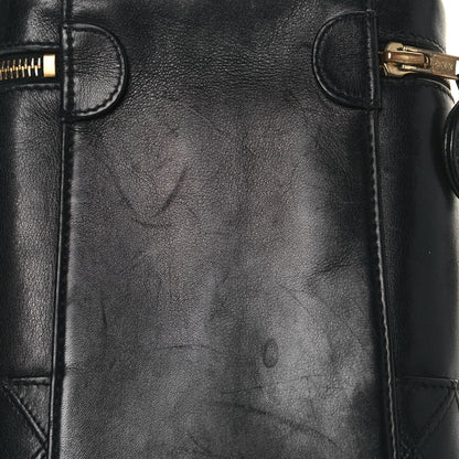 Chanel Calfskin Cosmetic Vanity Bag Black 17 of 19