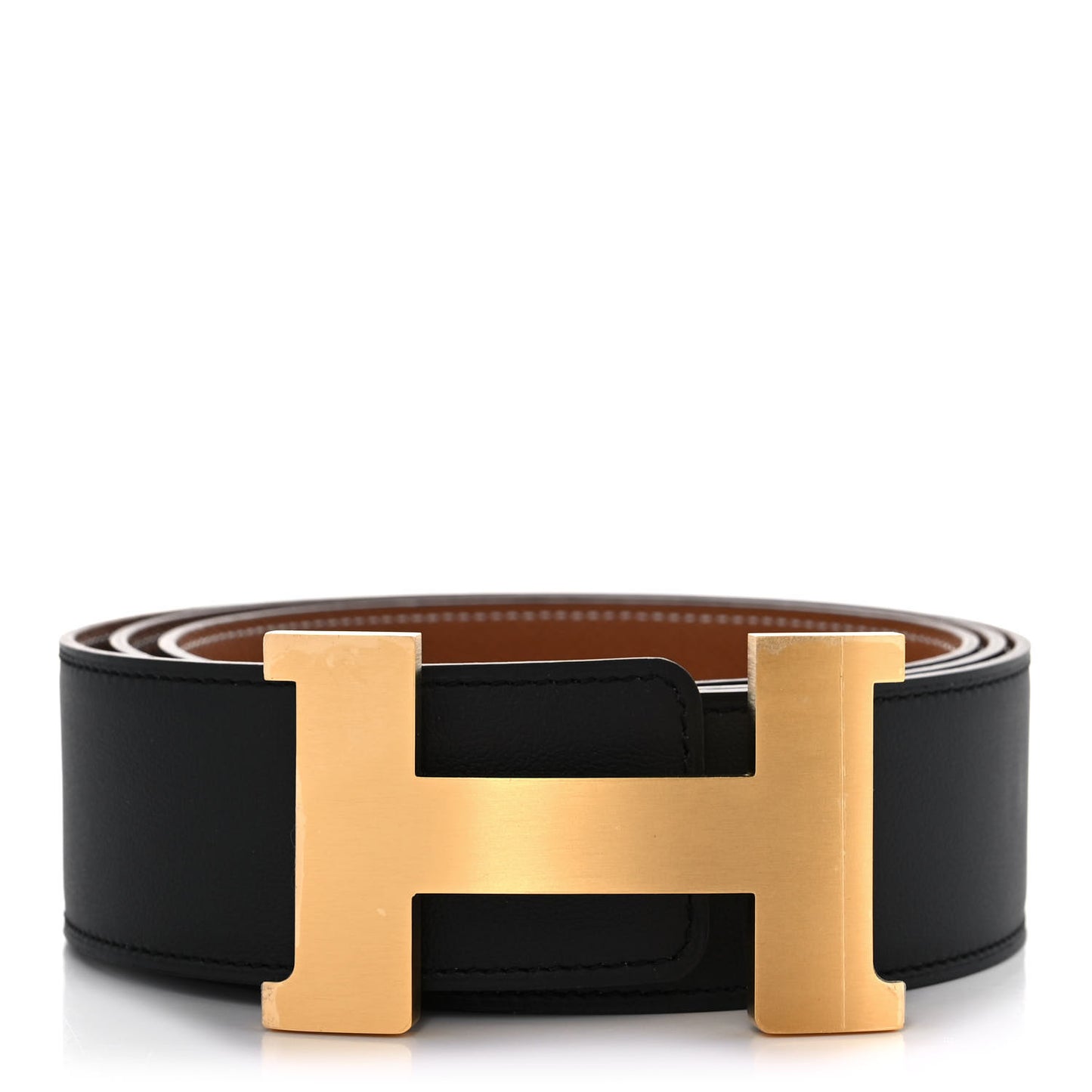 Tadelakt Epsom 42mm Constance 2 H Belt 105 Black Gold