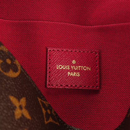 Louis Vuitton Monogram Pochette Felicie Chain Wallet Fuchsia 7 of 9