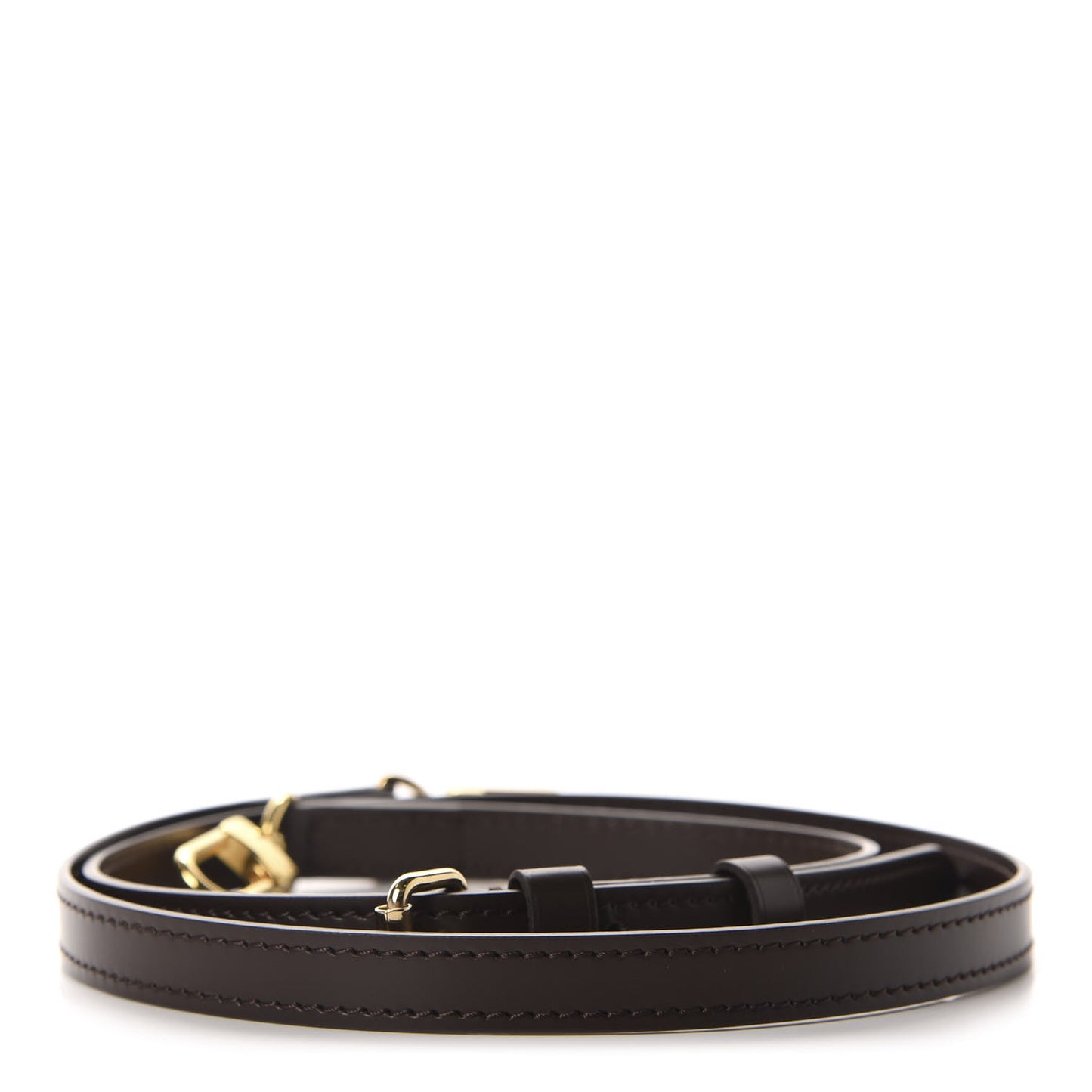 Calfskin 16mm Adjustable Shoulder Strap Brown
