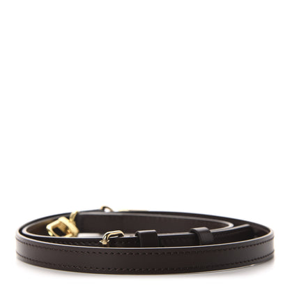 Louis Vuitton Calfskin 16mm Adjustable Shoulder Strap Brown 2 of 3