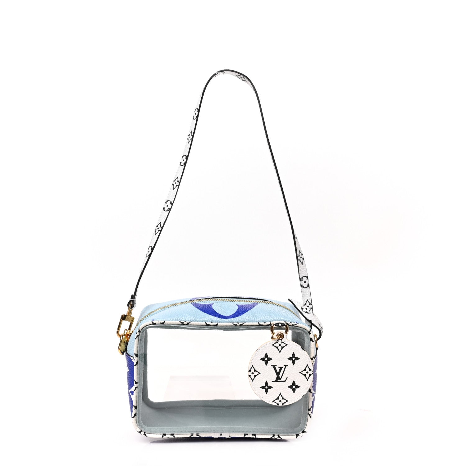 Louis Vuitton Monogram Giant Hawaii Beach Pouch Blue 1 of 8