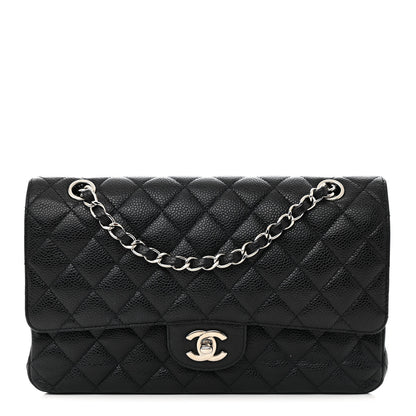 Chanel Caviar Quilted Medium Double Flap Black 1 of 14
