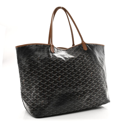 Goyard Goyardine Saint Louis GM Black Gold 4 of 12