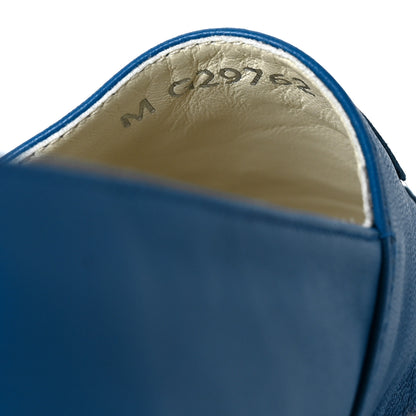 Chanel Lambskin CC Espadrilles 37 Blue 8 of 8