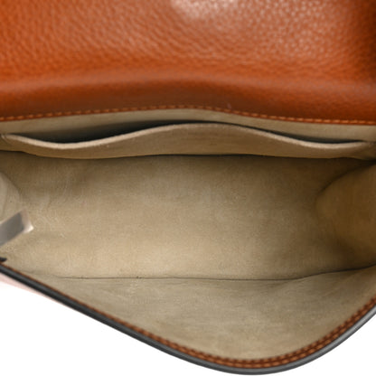 Chloe Calfskin Suede Medium Nile Bracelet Bag Caramel 5 of 18