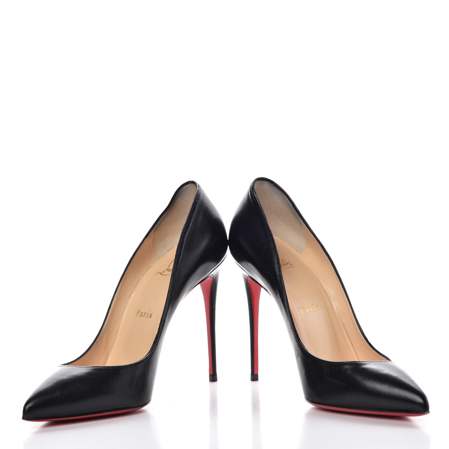 Shiny Nappa Pigalle Follies 100 Pumps 38 Black