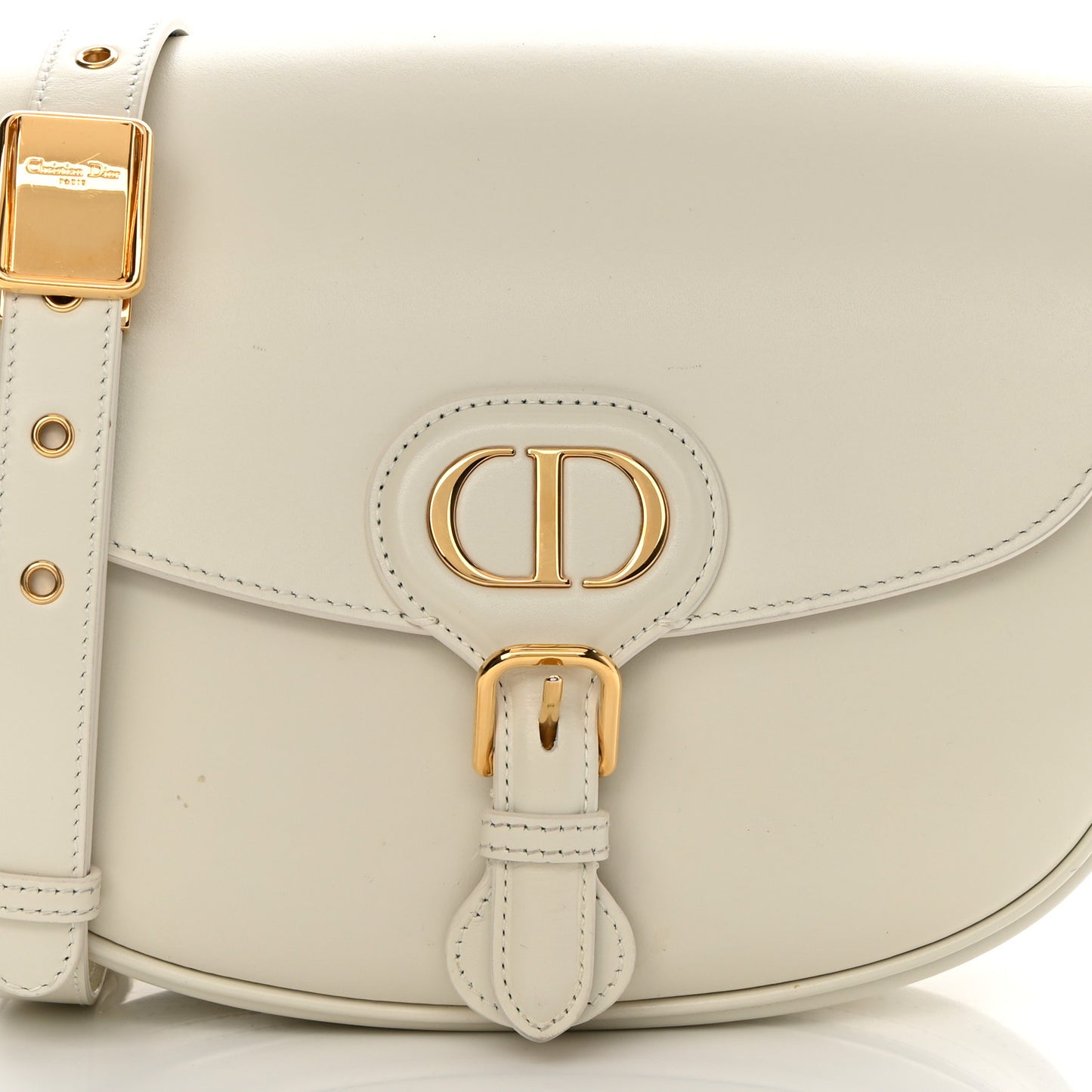 Box Calfskin Medium Bobby Flap Latte