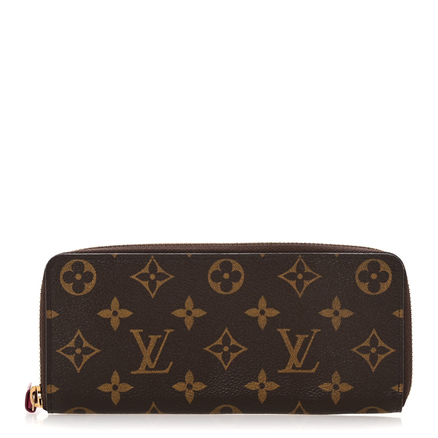 Louis Vuitton Monogram Clemence Wallet Fuchsia 1 of 9
