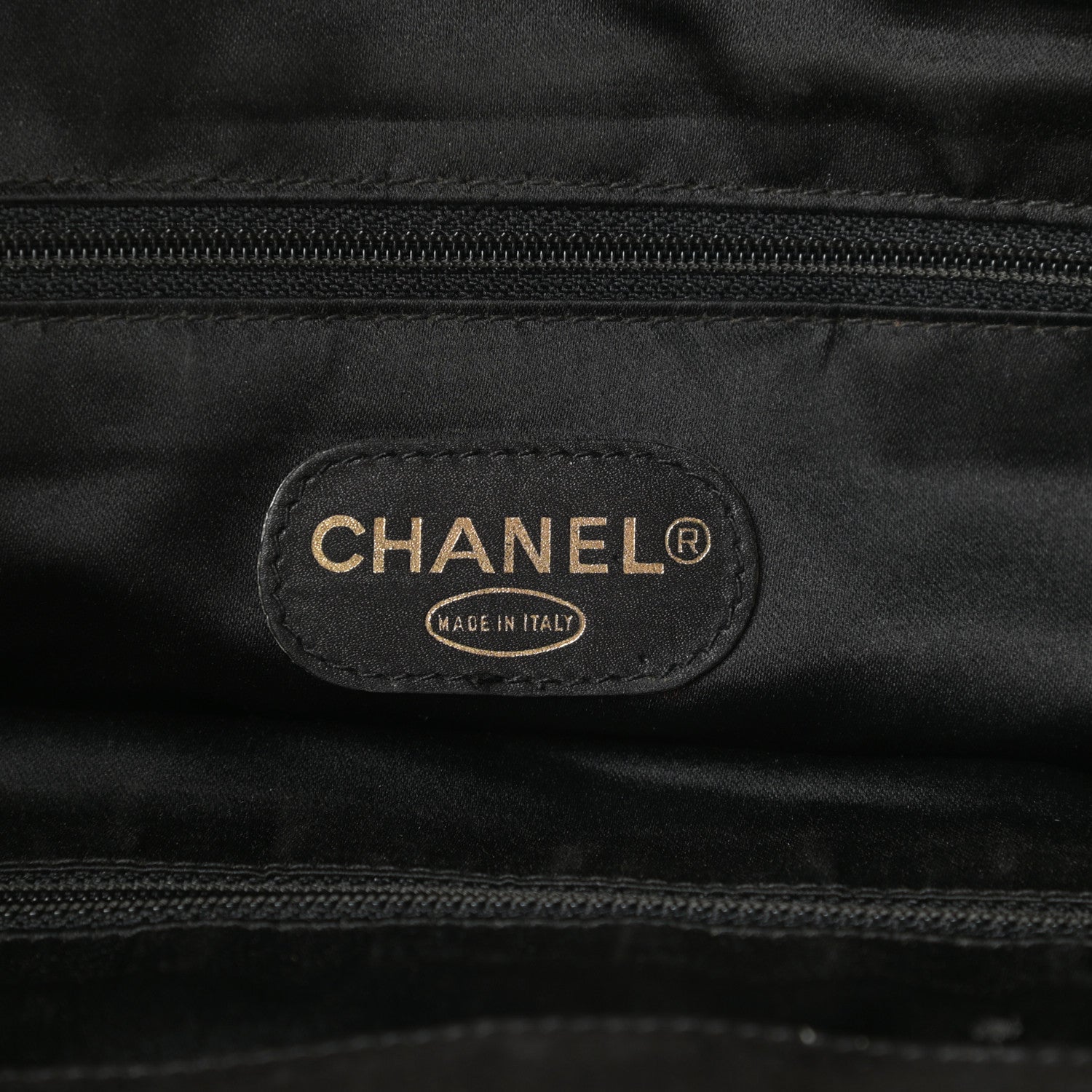 Chanel Suede Quilted XL Weekender Bag Black 8 of 15