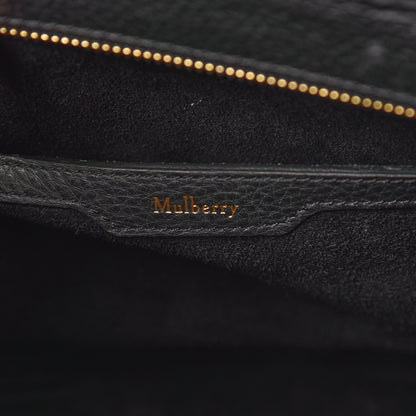 Mulberry Classic Grain Small Bayswater Zip Tote Black 6 of 13