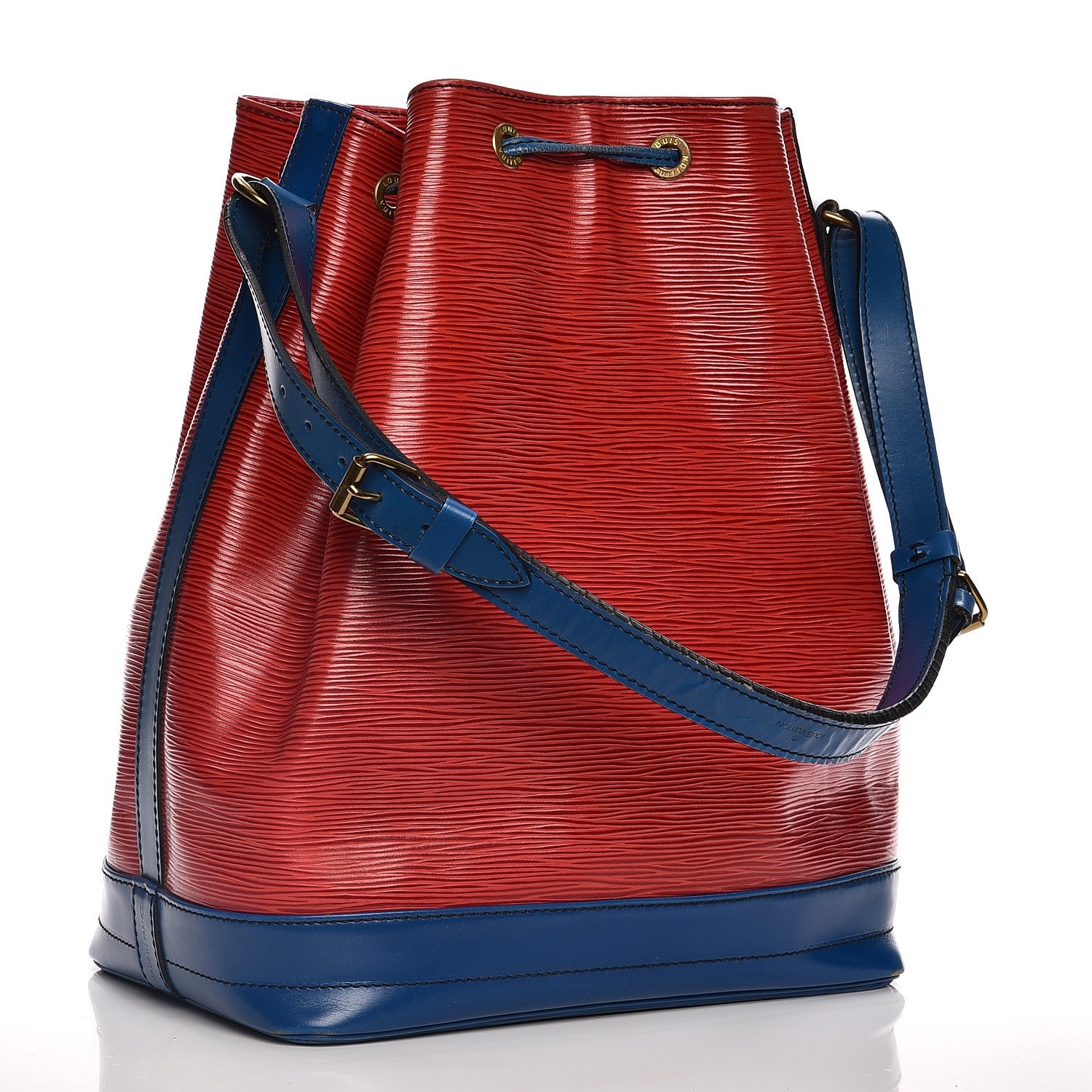 Louis Vuitton Epi Tri-Color Noe Castillan Red Toledo Borneo 3 of 14