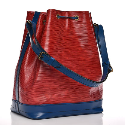Louis Vuitton Epi Tri-Color Noe Castillan Red Toledo Borneo 3 of 14