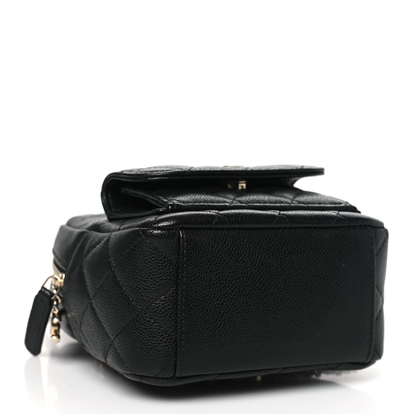Caviar Quilted CC Mini Classic Backpack Black