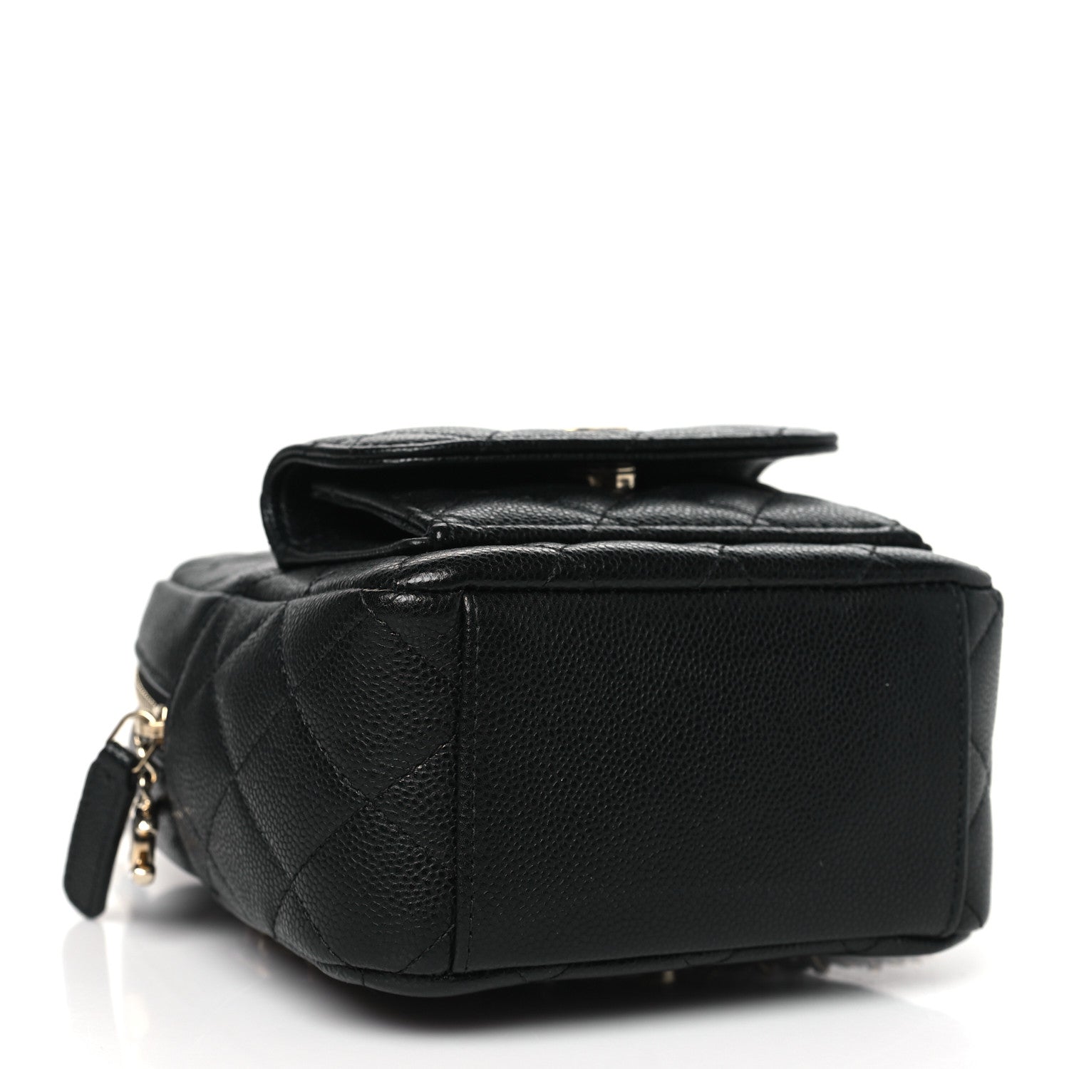 Chanel Caviar Quilted CC Mini Classic Backpack Black 5 of 11