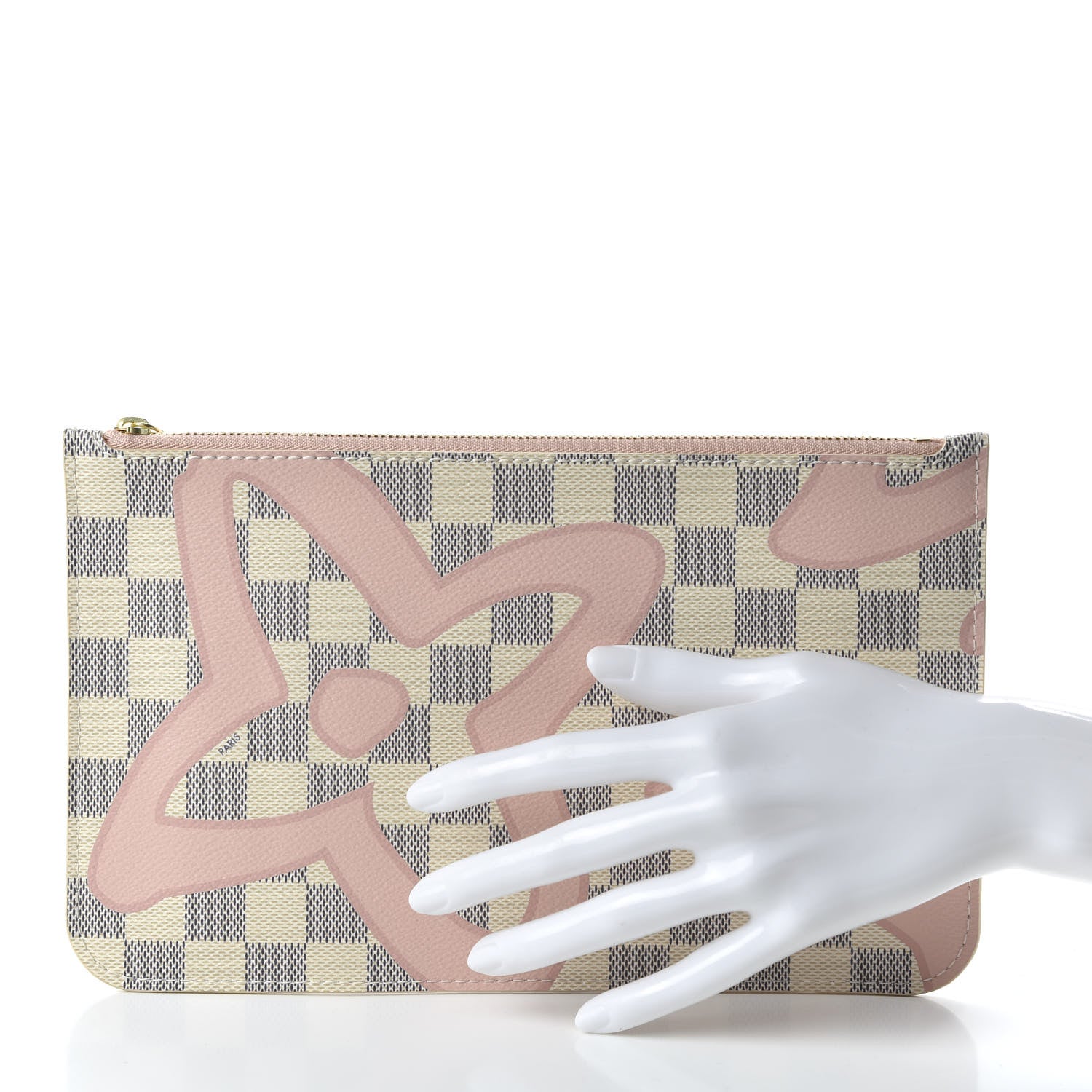 Louis Vuitton Damier Azur Tahitienne Neverfull MM GM Pochette 2 of 10