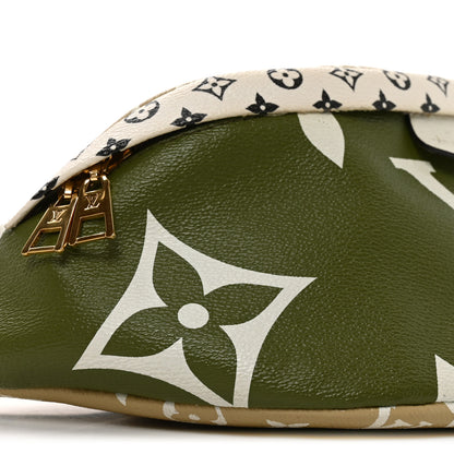 Louis Vuitton Monogram Giant Bumbag Kaki Beige 8 of 9