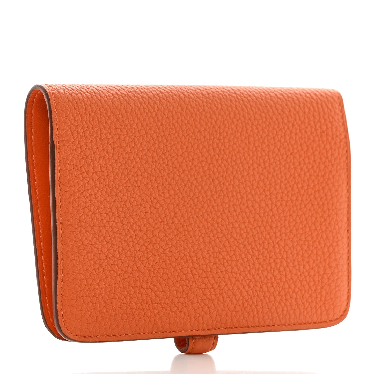 Togo Dogon Compact Wallet Orange