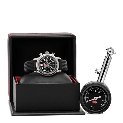 Chopard Stainless Steel Rubber 42mm 1000 Mille Miglia Classic Chronograph Automatic Watch Black 5 of 5