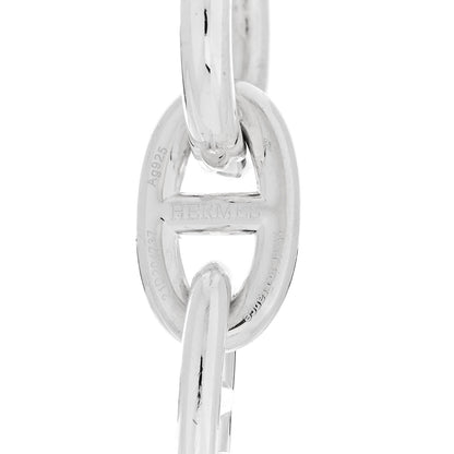 Hermes Sterling Silver TGM Chaine d'Ancre Bracelet 3 of 4