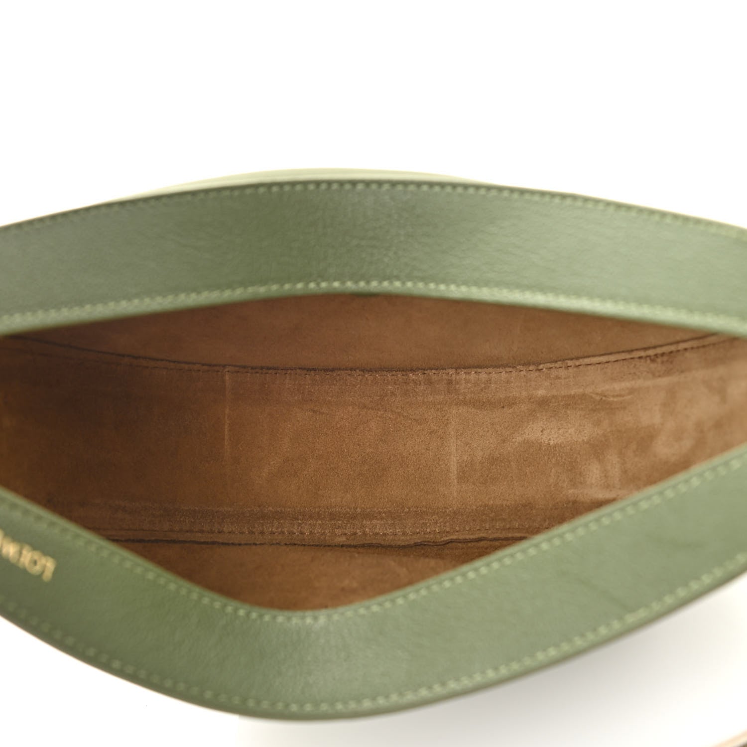 Loewe Satin Calfskin Jacquard Luna Bag Avocado Green 5 of 10