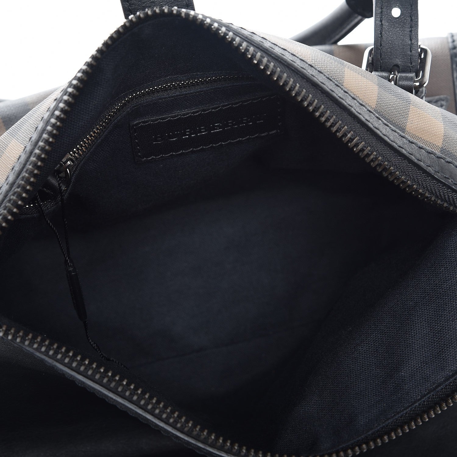 Burberry Smoked Check Small Chain Bag Black 7 of 12