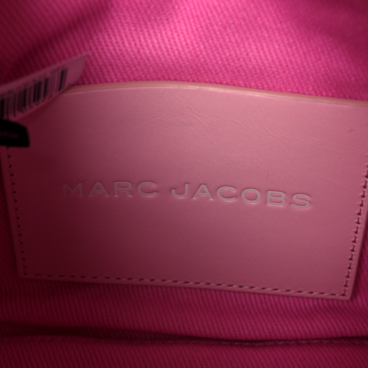 Marc Jacobs Shiny Crinkled Calfskin Mini The Tote Bag Pink 8 of 11