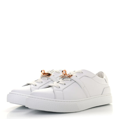 Hermes Calfskin Day Sneakers 37 White 3 of 8