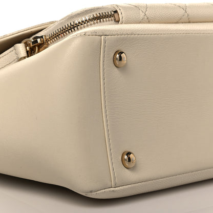 Chanel Caviar Quilted Large Business Affinity Flap White 9 of 14